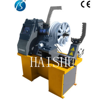 CNC-Drehmaschine zum Kalibrieren der Radnabe